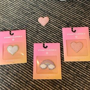 SCL target object patch mix up rainbow heart